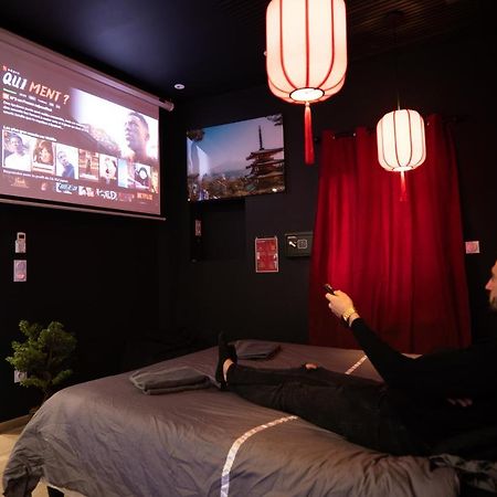 Capsule Japon - Jacuzzi - Netflix & Ecran Cinema - Xbox Lejlighed Trith-Saint-Leger Eksteriør billede