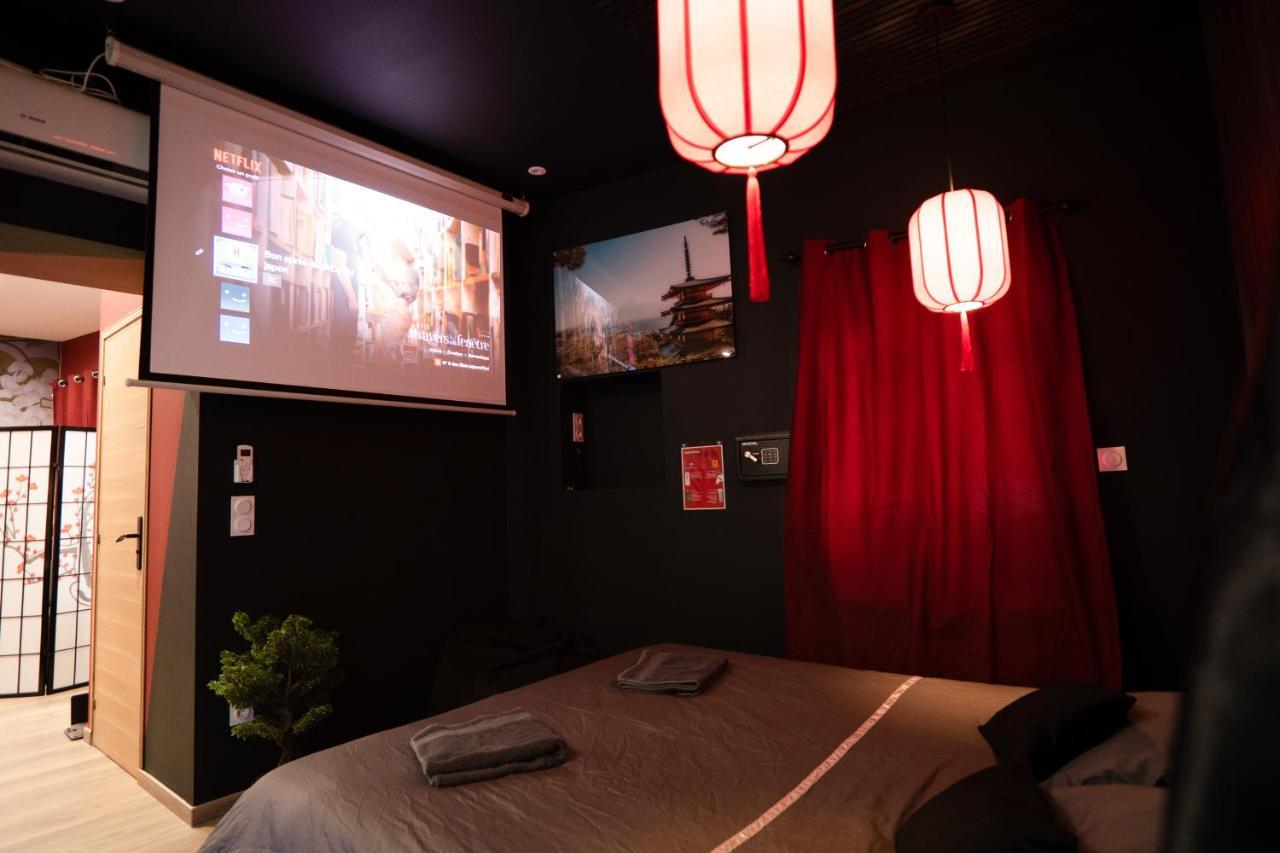 Capsule Japon - Jacuzzi - Netflix & Ecran Cinema - Xbox Lejlighed Trith-Saint-Leger Eksteriør billede