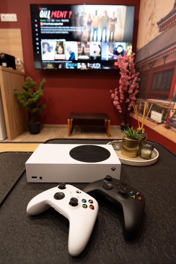 Capsule Japon - Jacuzzi - Netflix & Ecran Cinema - Xbox Lejlighed Trith-Saint-Leger Eksteriør billede
